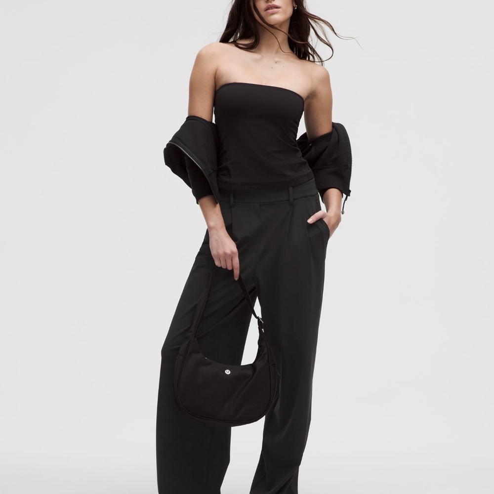 lululemon athletica Black Wide-Leg Trousers - Picture 3 of 12